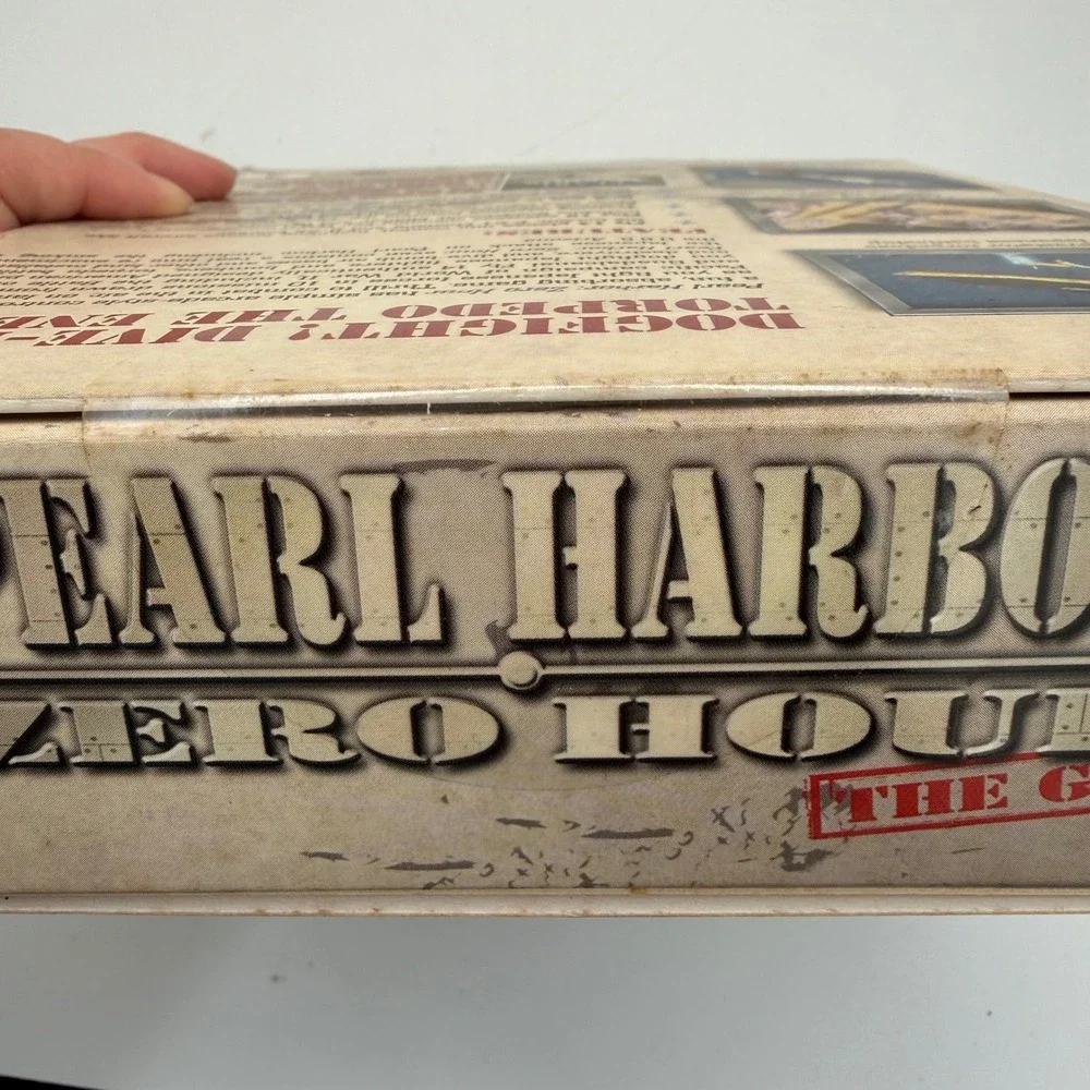 Pearl Harbor Zero Hour PC Game Big Box WWII Flight Combat 2001 New Sealed